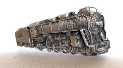 Bergamot Brass Works Belt Buckle Train Car K-39 Vintage 1978 Made In USA - Image 1 of 3