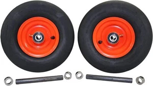 (Set of 2) Bad Boy 13x6.50-6 Pneumatic Orange Assemblies. Replaces 022-2006-0... - Picture 1 of 7