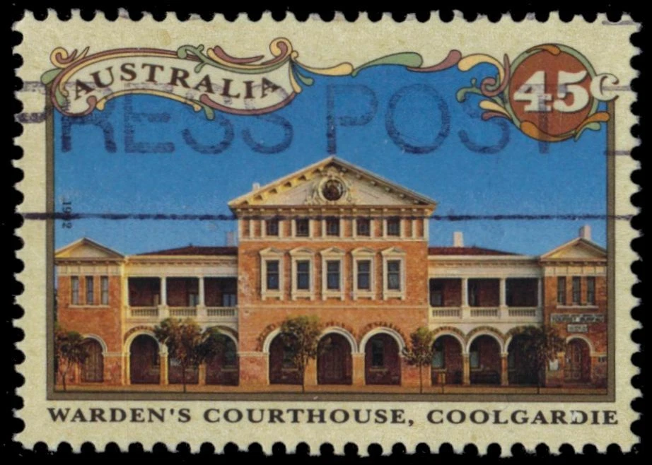 AUSTRALIA 1297 (SG1377) - Architecture "Coolgardie Courthouse" (pf72910) - Image 1 of 1