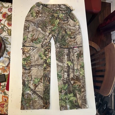 Game Winner Camo Pants Women  XL Realtree Adjustable Waist Zip-off Legs - Image 1 of 4