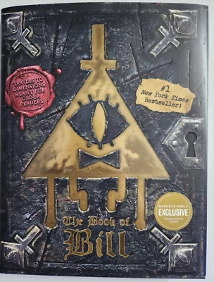 The Book of Bill Alex Hirsch Gravity Falls B&N Exclusive Edition HC BRAND NEW