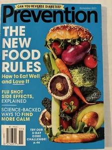 PREVENTION MAGAZINE - Reverse Diabetes - November health Life - Foto 1 di 2