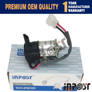 Fuel Solenoid For Kubota ZD326HL ZD326P ZD326RP ZD326S ZD331LP ZD331P ZD331RP - Picture 1 of 4