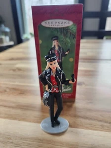 Hallmark Keepsake Ornament Harley Davidson Barbie Christmas 2000 - Picture 1 of 4