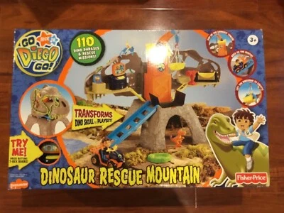TOTALMENTE NUEVO Go Diego Go Dinosaurio Rescate Montaña Pescador Precio Dora ENVÍO BAJO Foto 1 de 4