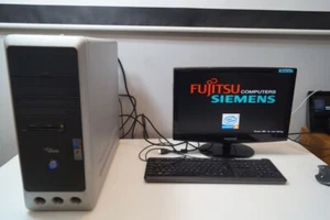 FUJITSU SIEMENS SCALEO T ASUS P5GD1 PENTIUM 4 3.6GHZ 1GB RAM 500GB HDD ATI 6670 - Picture 1 of 24