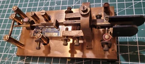 Dow Original (or Standard?) Morse Key Vintage COLLECTIBLE RARE - Photo 1/23