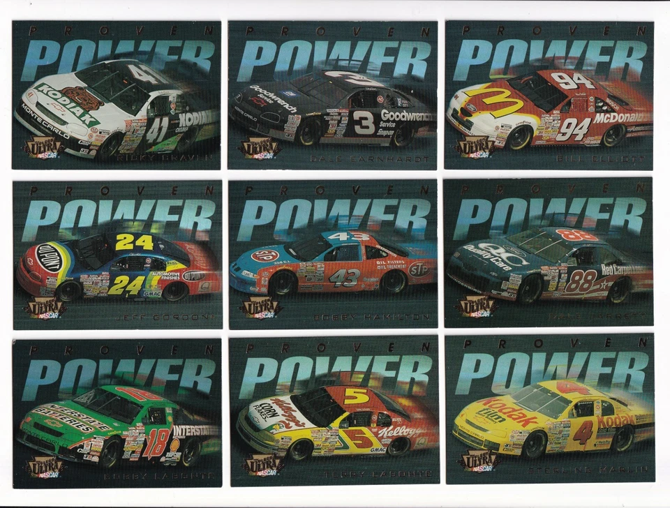*1996 Ultra Update PROVEN POWER #5 Bobby Hamilton--Straight to Pages!* - Image 1 of 2