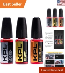 3-Pack Knife Honing Oil: Heavy & Lightweight 10ml Bottles for Peak Performance - Picture 1 of 10