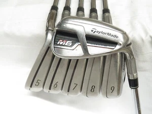 Gebrauchter TaylorMade M6 Eisensatz 5-PW KBS Max 85r Regular Flex Stahlschäfte R - Bild 1 von 9