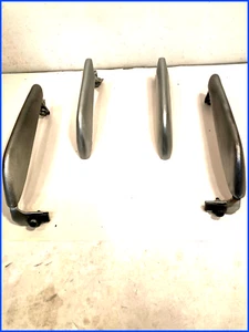 Protectores de parachoques delanteros + traseros Mustang 1965-66 usados/OEM (4 piezas) con HDW - Imagen 1 de 3