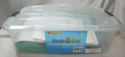 HMH Harcourt Go Math Grab and Go Manipulatives 4 级套装全新 — 第 1/4 张图片