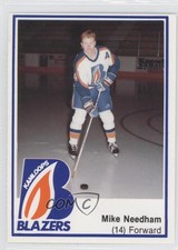 1989-90 Kamloops Blazers Team Issue Mike Needham #14