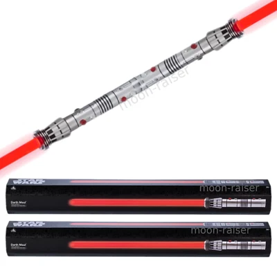 Juego de empuñaduras de sable de luz Star Wars DARTH MAUL Legacy X 2 hojas y conector doble Foto 1 de 4