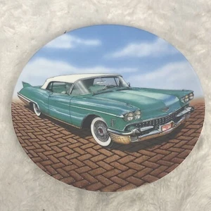 Vintage 1958 Cadillac El Dorado Biarritz Delphi Collector Plate Lic Plate 2066A  - Picture 1 of 6