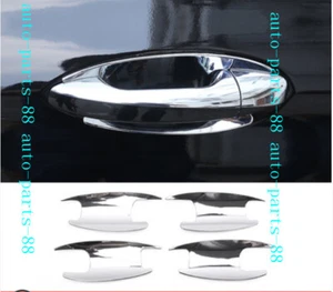4x ABS Chrome Outside Car Door Bowl Cover trim For Benz S-class W222 2014-2020 - Picture 1 of 4