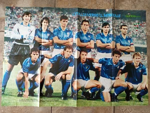 POSTER L'ITALIA VERSO IL MONDIALE 1990 - Imagen 1 de 2