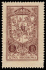 CENTRAL LITHUANIA 39 - Vinius Coat of Arms (pb28970)