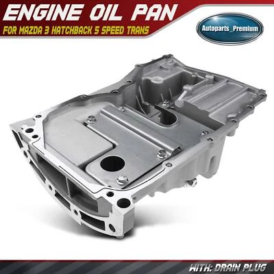 Pan de aceite de motor premium para Mazda 3 Hatchback 5 velocidades transmisión l4 2,0 L 10-13 MZP08A Foto 1 de 4