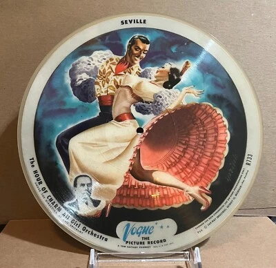 78 rpm Hour of Charm Orch Vogue PIcture Disc R 733 SEVILLE in E/E- - Image 1 of 2