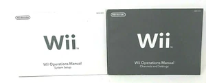 Manual de operaciones de Nintendo Wii Canales y configuración Sistema Libro de instrucciones - Imagen 1 de 2