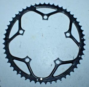 Road Bike Chainring BCD124 53T Touring Black 5-Hole Light Gravel Fast US Shipper - Picture 1 of 14