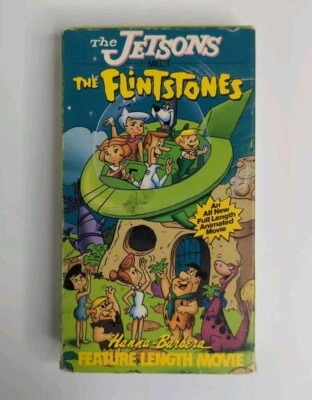 The Jetsons Meet the Flintstones VHS 1989  - Image 1 of 3