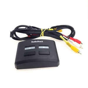 RadioShack Composite 2 In 1 Out Composite Selector Switch Black Color USA Seller - Picture 1 of 12