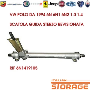 Vw Polo from 1994 6N 6N1 6N2 1.0 1.4 Steering Gearbox Overhauled 6N1419105 - Picture 1 of 1