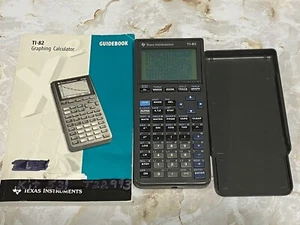 Texas Instruments TI-82 Graphing Calculator Tested with Cover & Guidebook Tested - Picture 1 of 4