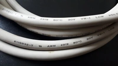 low voltage computer cable copartner E119932T - 3M 30V AWM2919 - Image 1 of 4