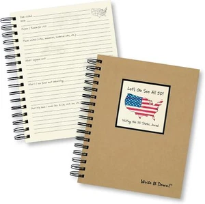 Journals Unlimited "Write it Down!" Series Guided Journal, Let's Go See All 50 - Picture 1 of 1