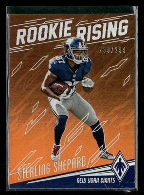 2016 Panini Phoenix #RR-SS Sterling Shepard Rookie Rising Orange #/299 - Image 1 of 2