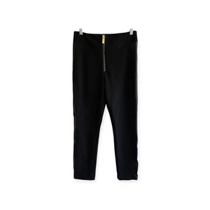 Marciano by Guess Women SIze 6 Black Leggings Pants Faux Leather Accents - Picture 1 of 6
