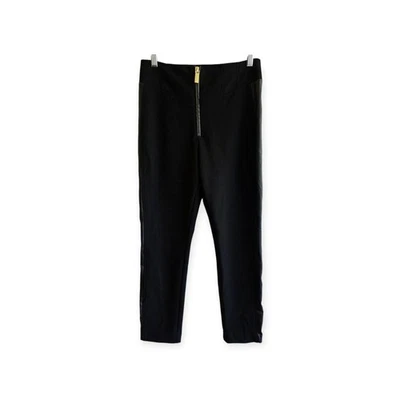 Marciano by Guess Mujer Talla 6 Negro Leggings Pantalones Imitación Cuero Acentos Foto 1 de 4