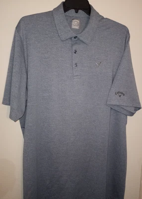 ⛳Callaway Opti-Dri Golf Manga Corta Hombres Polo 2XLT 2XL ALTO NUEVO SIN ETIQUETAS NUEVO Foto 1 de 4