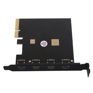 PCIe To Type C Expansion Card 20Gbps USB 3.2 PCI Express Card Controller Ada NEW - Afbeelding 1 van 12