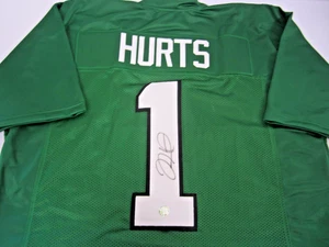 Jersey firmado por JALEN HURTS XL FLY EAGLES FLY autógrafo con certificado de autenticidad (SS) + ¡ENVÍO GRATUITO! - Imagen 1 de 4