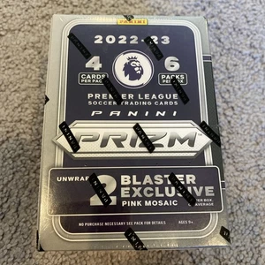 2022/23 Panini Prizm Premier League EPL Soccer 6-Pack Blaster Box - Bild 1 von 3