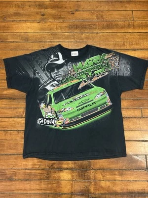 Mark Martin NASCAR Chase Authentics Go Daddy #5 All Over Print Size 3XL - Image 1 of 4