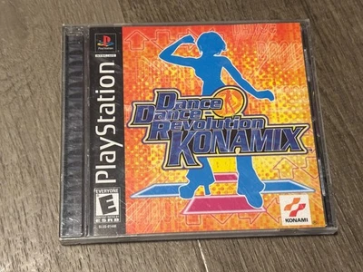 Dance Dance Revolution Konamix Playstation 1 PS1 Complete w/Reg Card Authentic - Image 1 of 4