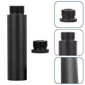 1 Set Mic Extension Aluminum Mounting for Shock-mount Arm Stand (Black) - Picture 1 of 12
