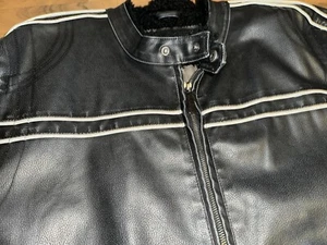 Mens BKE Size XL Riding Leather Jacket NWOT - Picture 1 of 24