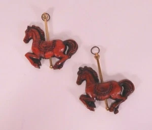 Vintage Merry Go Round Horse Crowning Touch Collection Wall Hanging - Picture 1 of 5