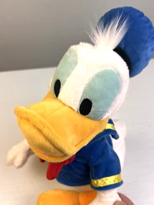 Disney Donald Duck Plüschtier 11 Zoll sitzendes Stofftier Disney Store Figur - Bild 1 von 9