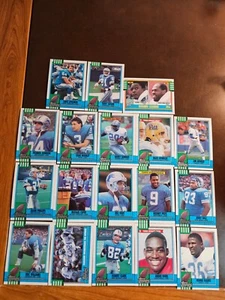 DETROIT LIONS - 1990 Topps complete Team Set (18 cards) - **Set Break** - Picture 1 of 1