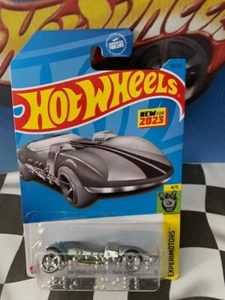 Hot Wheels 2023 HW Experimotors 4/5 085 HW Braille Racer - Twin Mill ZAMAC OH5 - Picture 1 of 1