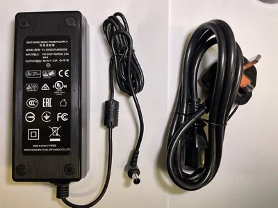 Ersatz 48 V AC-DC Adapter Netzteil für POE Reolink RLN8-410 NVR CCTV Box - Bild 1 von 4