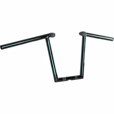 Perchas Ape de 12 pulgadas con LED HECHAS EN EE. UU. * Manillar negro Ape Bars Paughco Harley Foto 1 de 3