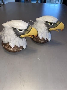 American Eagle Head Lamps (2) - Picture 1 of 10